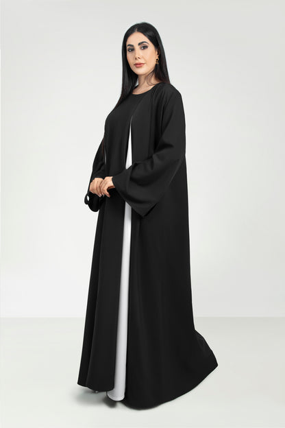 Black Stylish Abaya Dubai