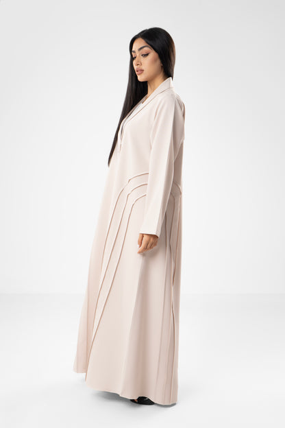Elegant Abaya with Flowing Silhouette
