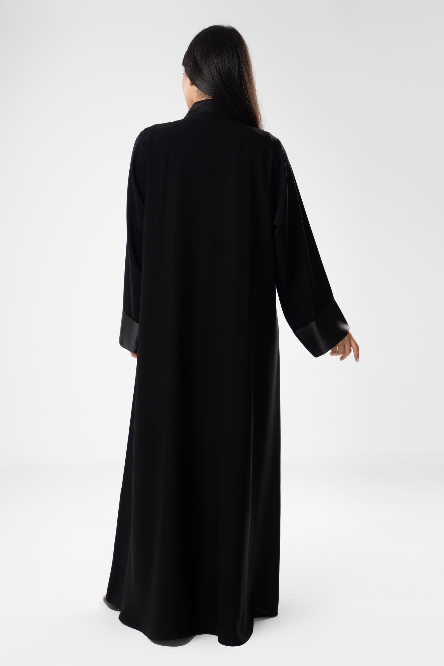 Black Jacket Abaya Modest