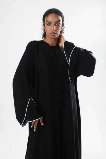 Dubai Design Black Abaya