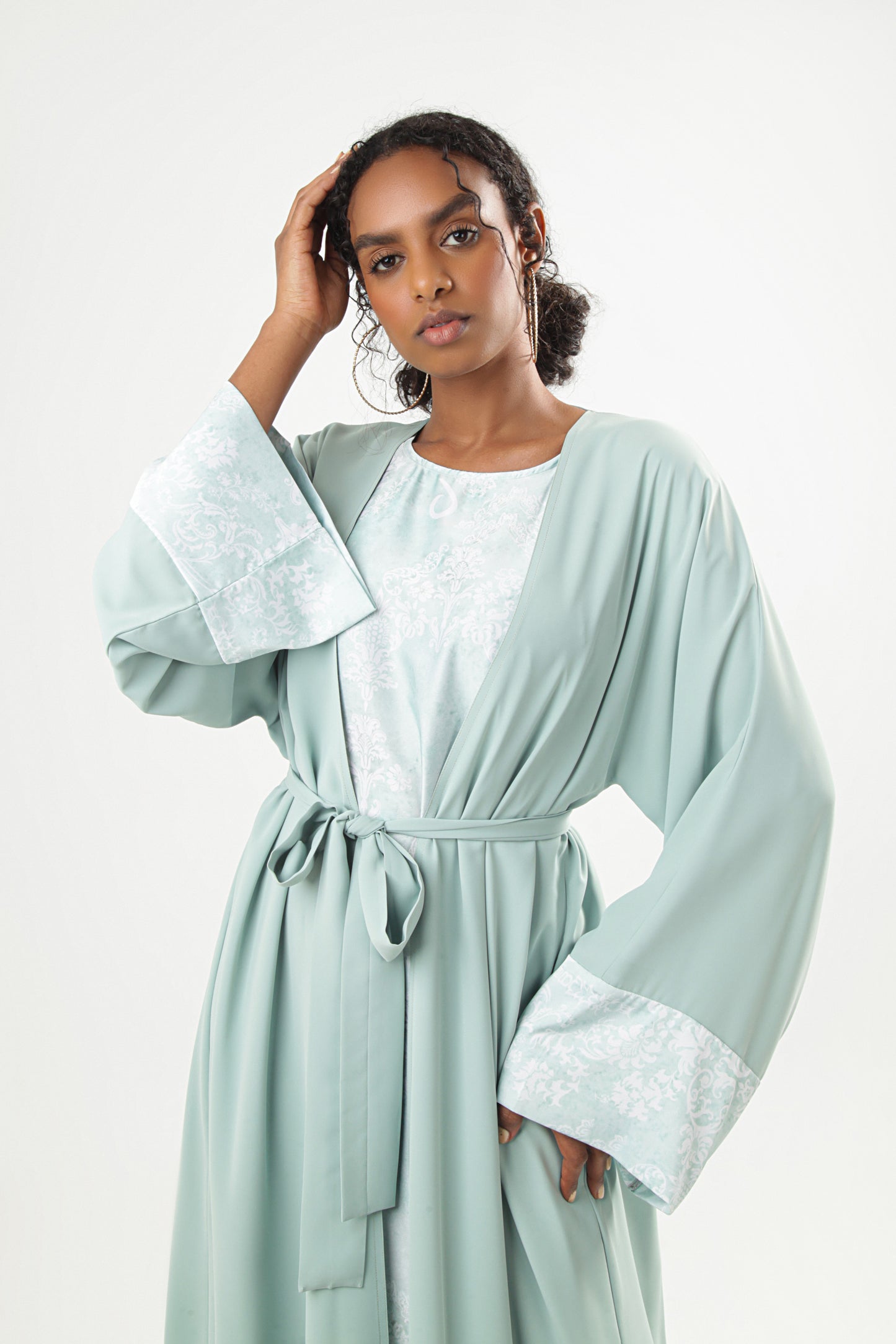 Belted Abaya Design Color