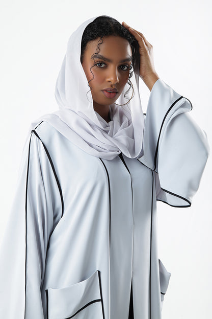 Modest Abaya Color With Pockets