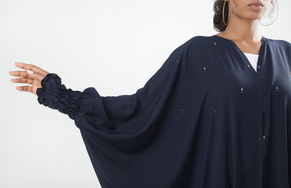 Farasha Abaya With Sleeves Details