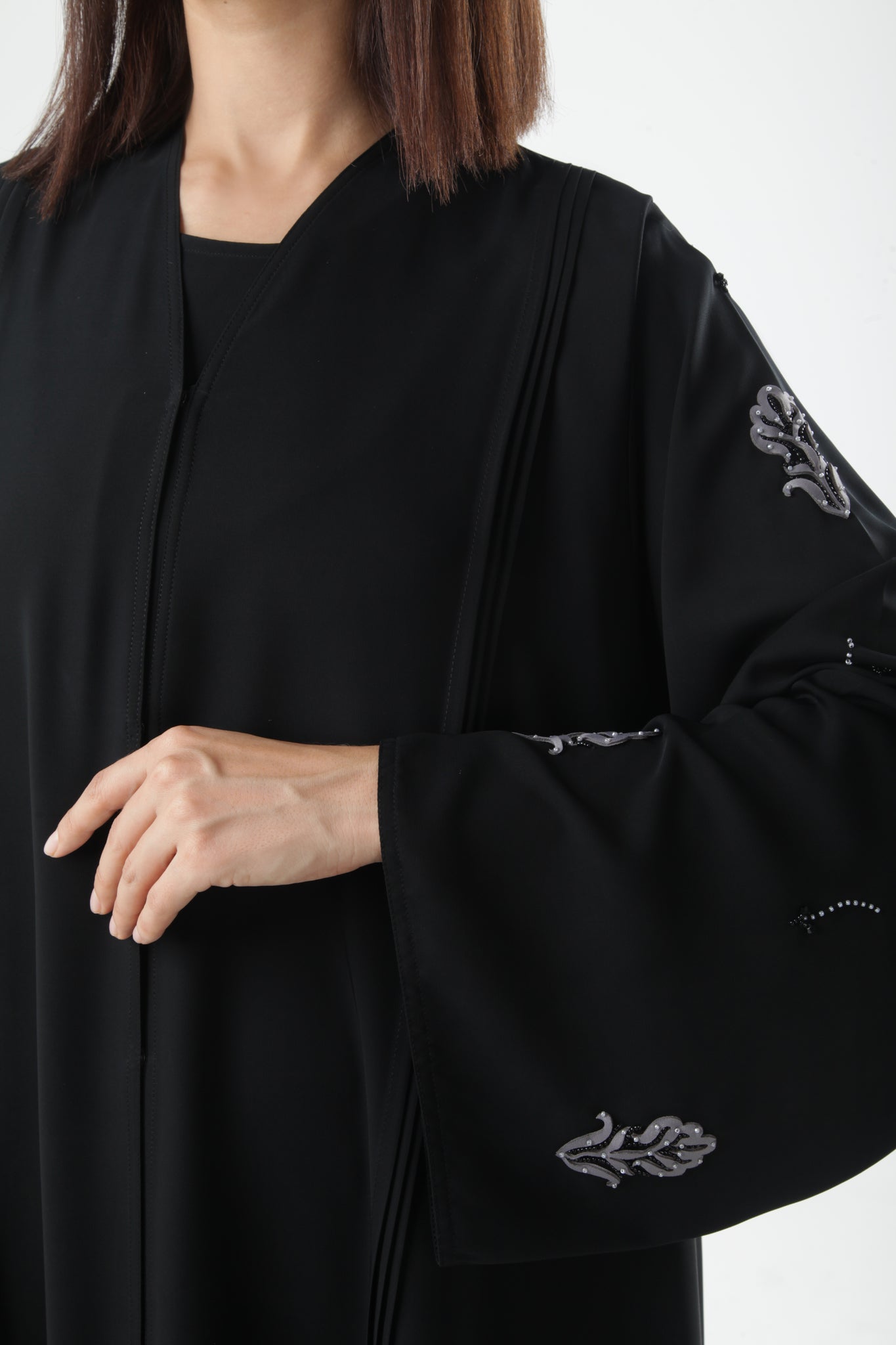 Special Design Abaya With Pearls