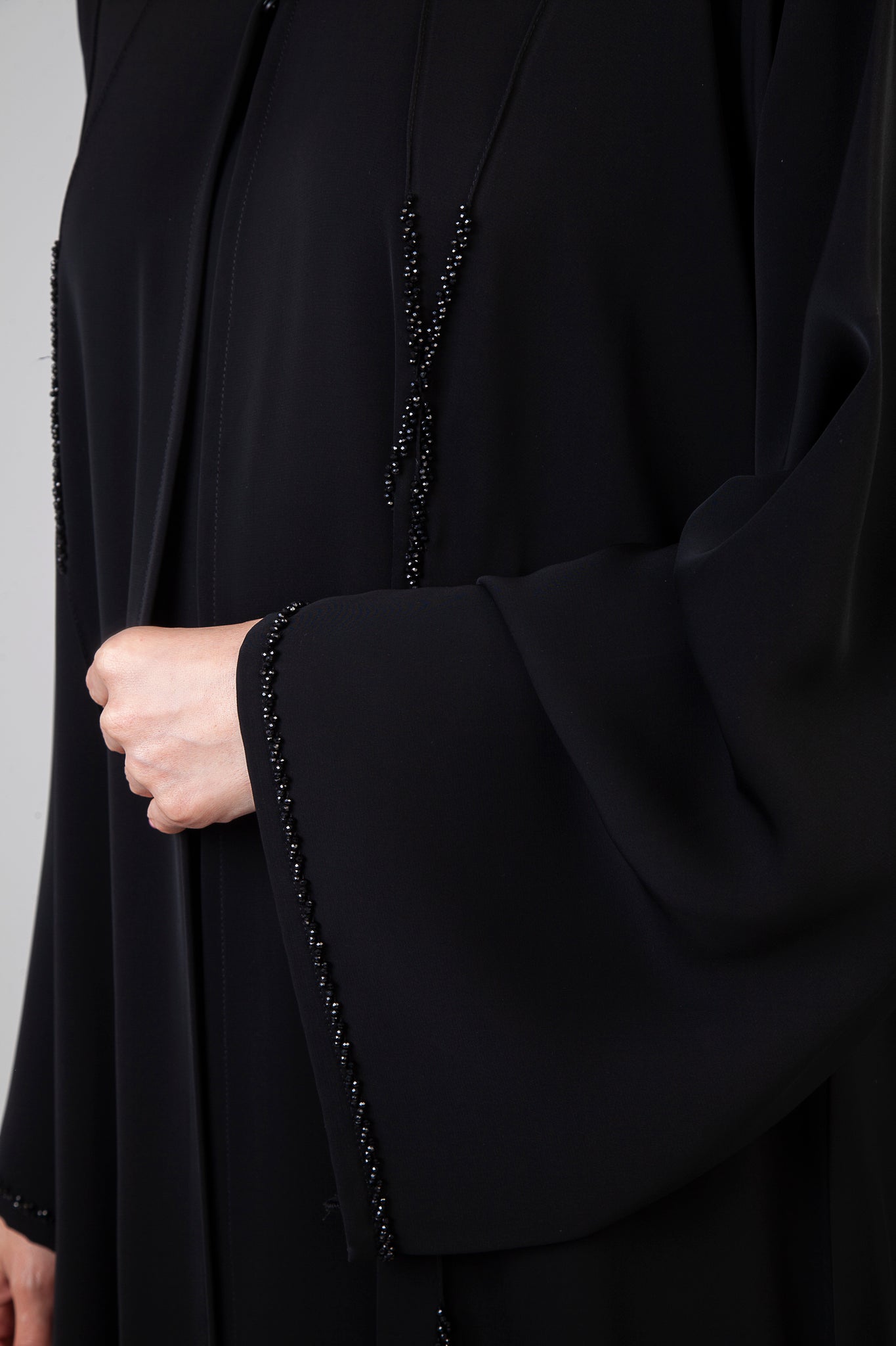 Classic Black Abaya Design