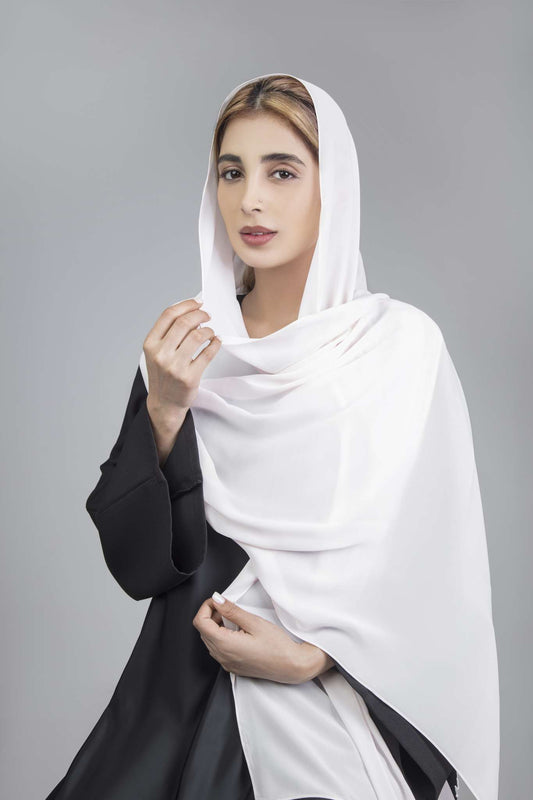 Off-White Chiffon Sheila Hijab