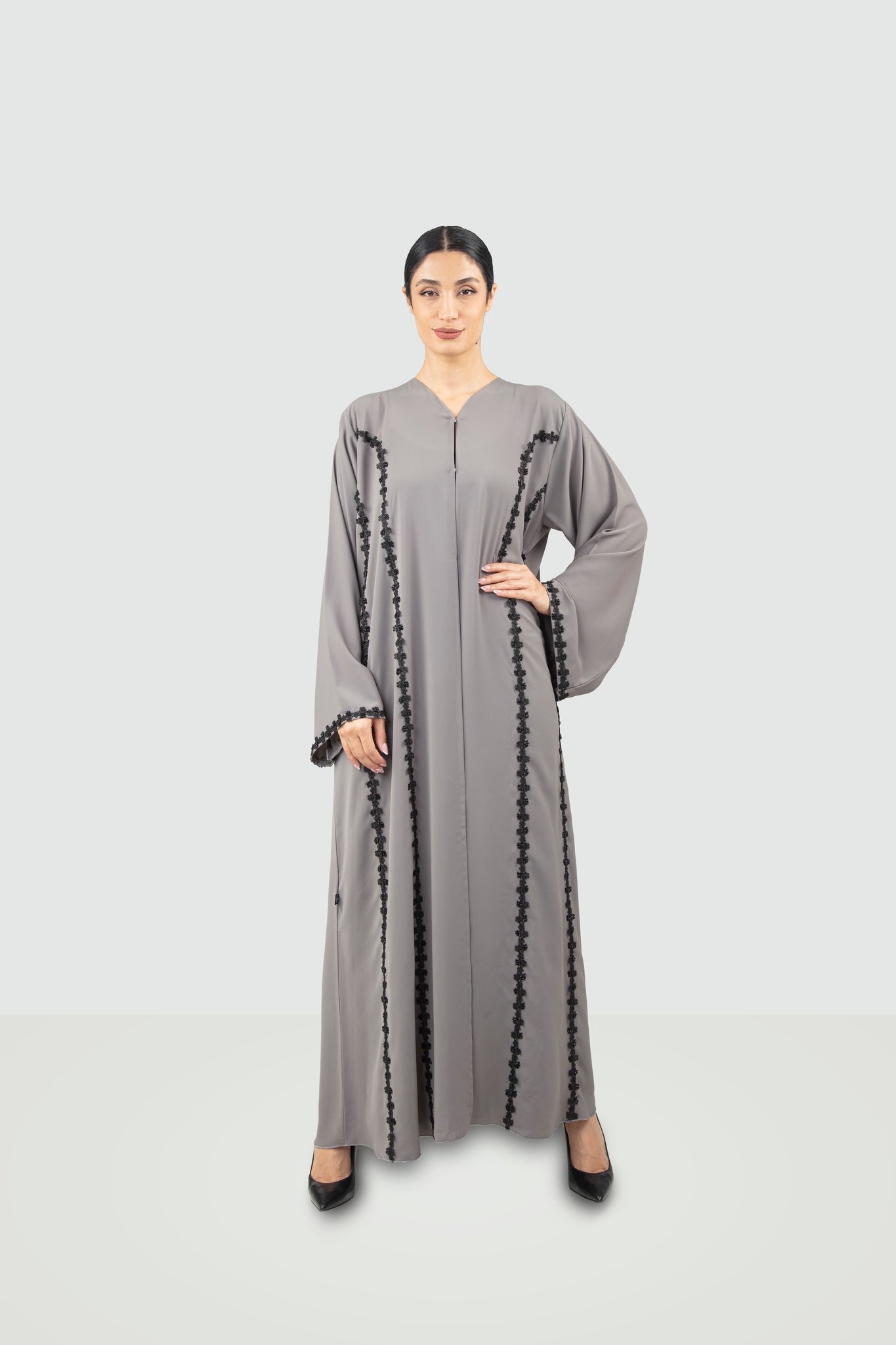 Beige Abaya Design