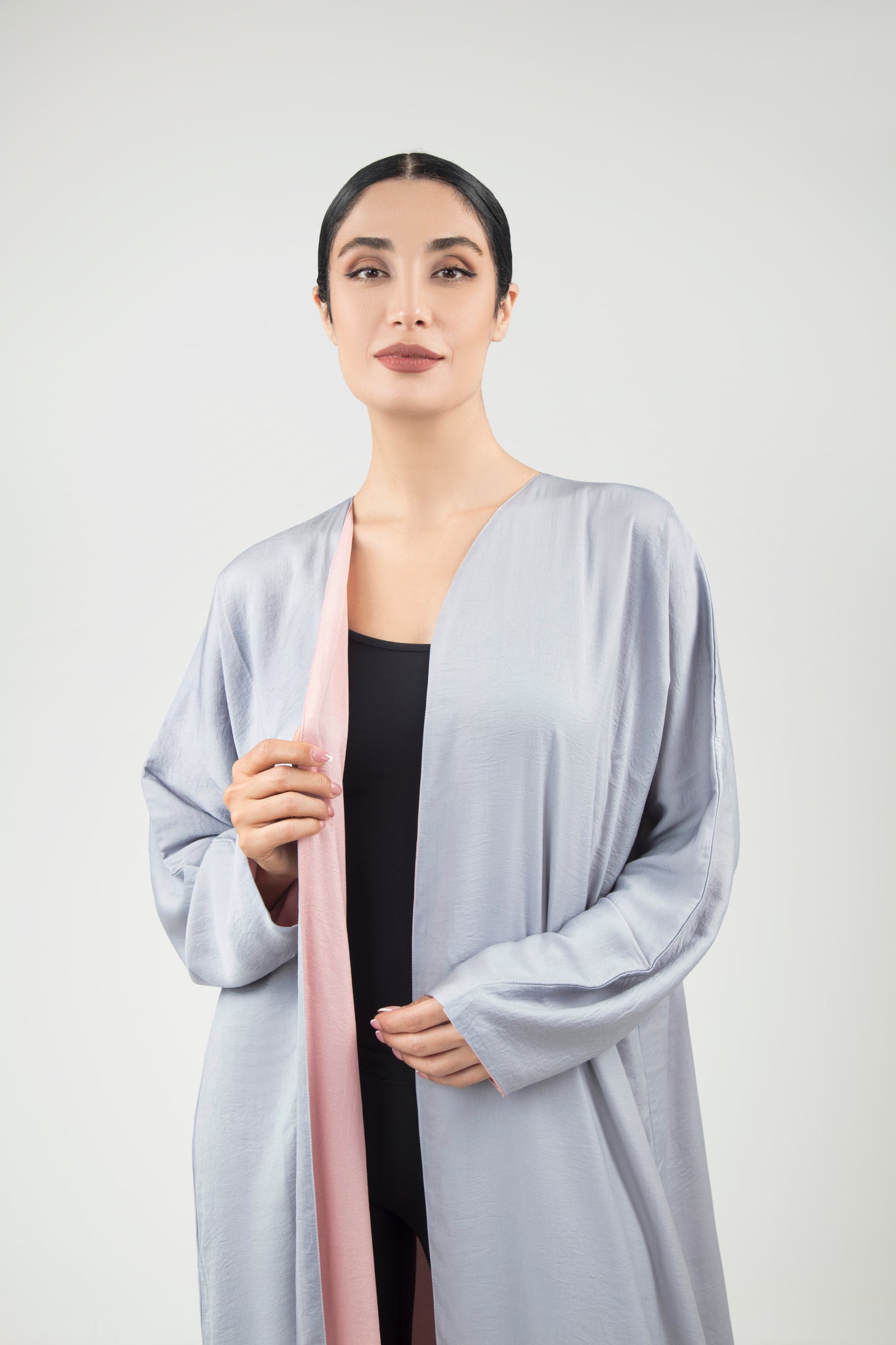 Reversible Color Abaya Special Design