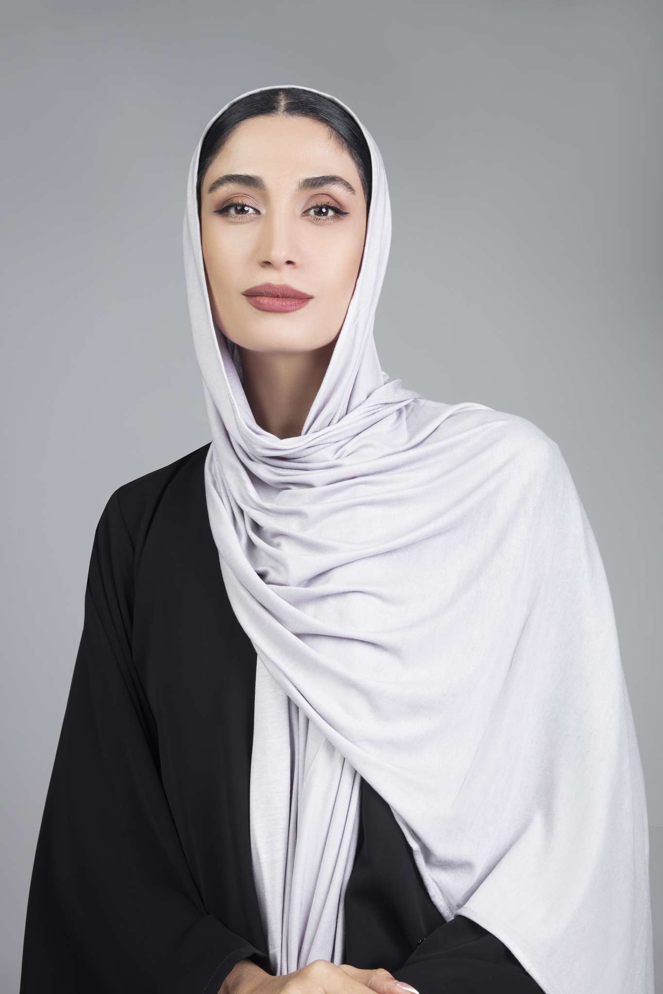 Light Grey Cotton Sheila Hijab
