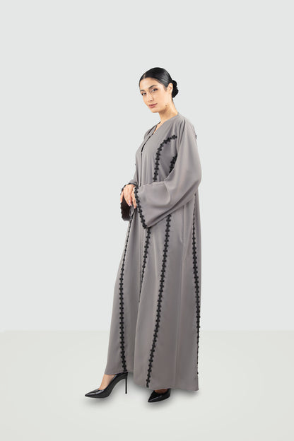 Beige Abaya Design