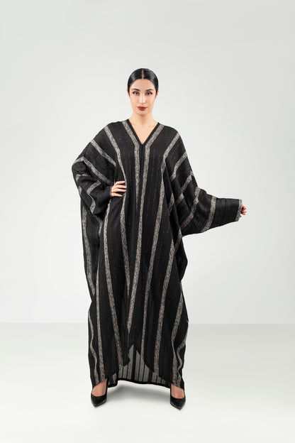 Emirati Design Abaya Style In Black
