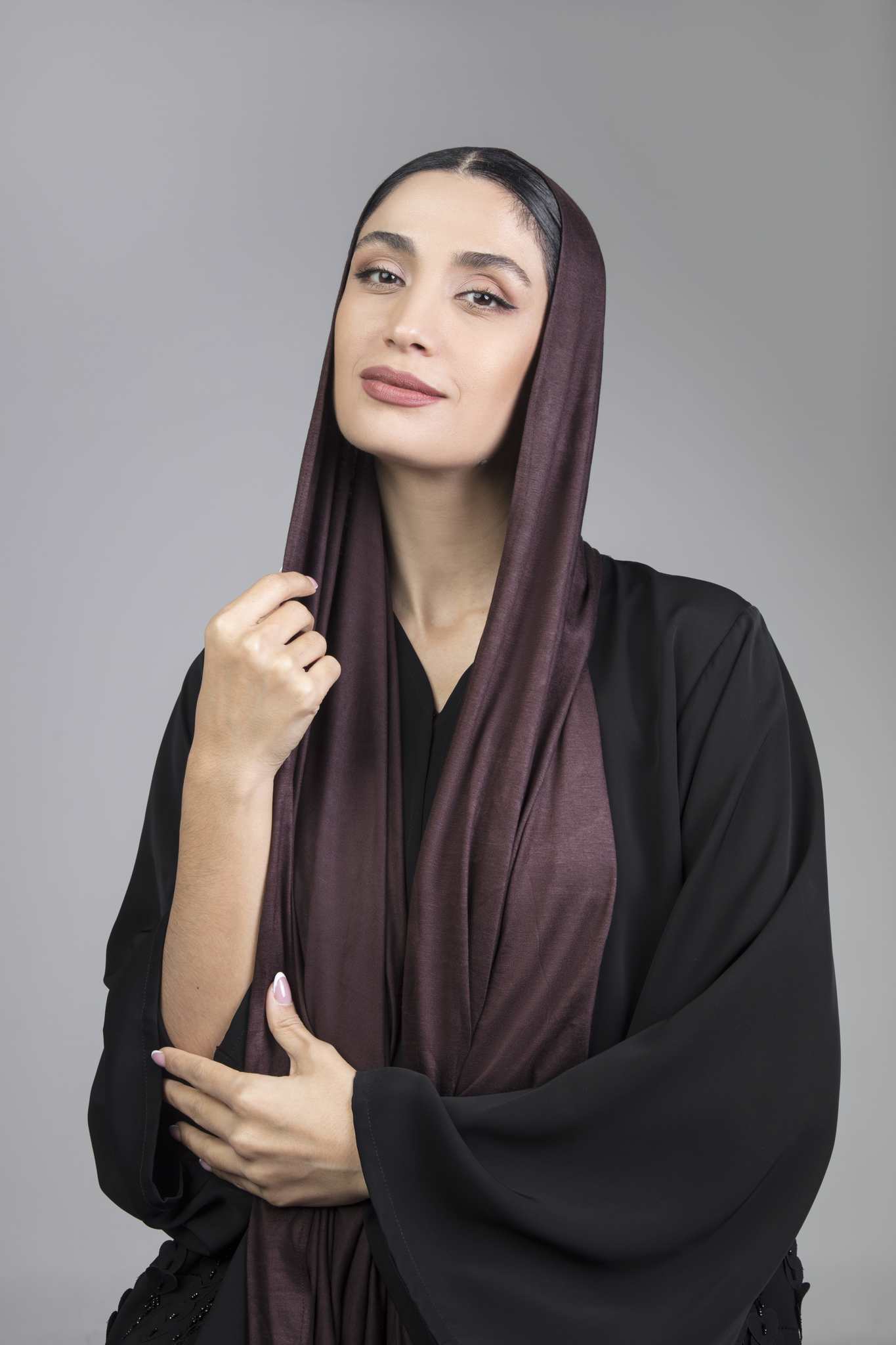 Brown Cotton Sheila Hijab