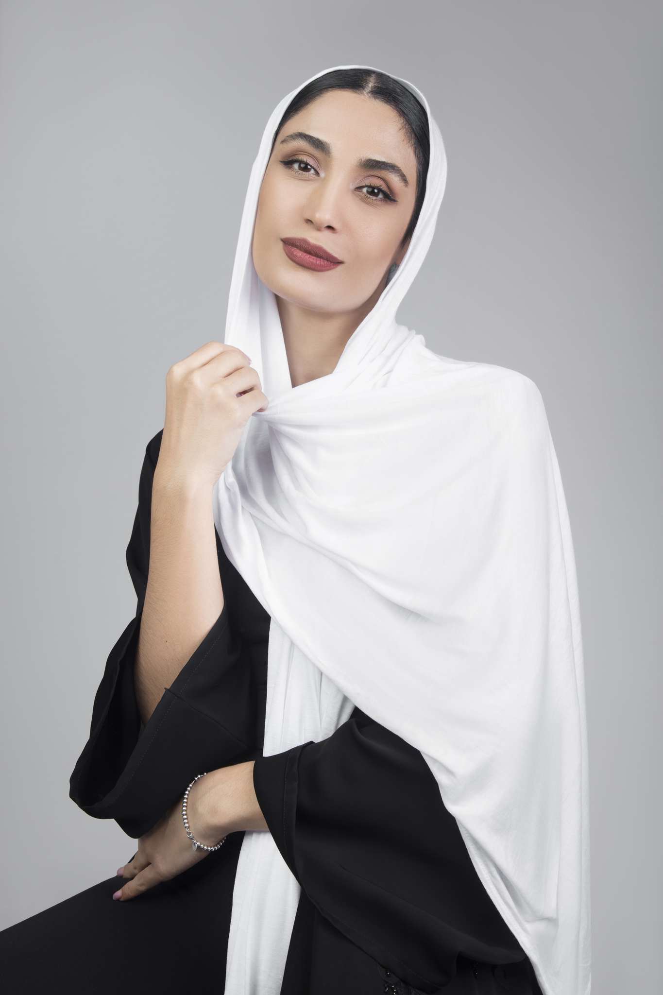 White Cotton Sheila Hijab